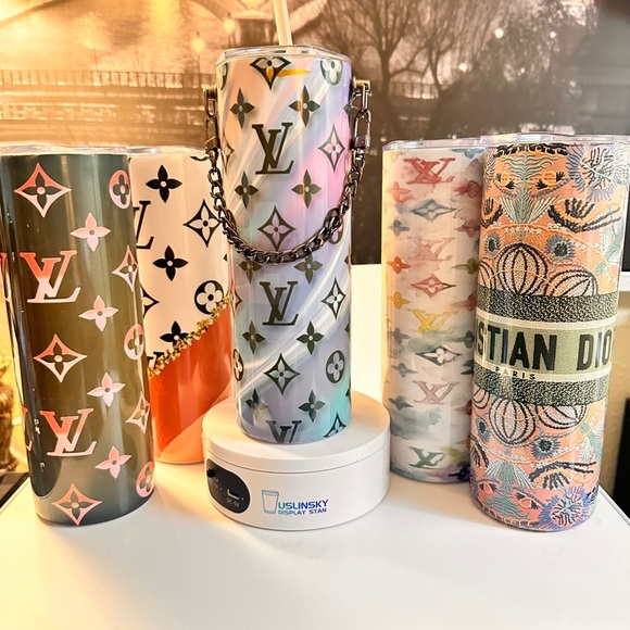 Customized High end Tumblers! Multicolor Tumblers (with Chain) - Picture 1 of 10
